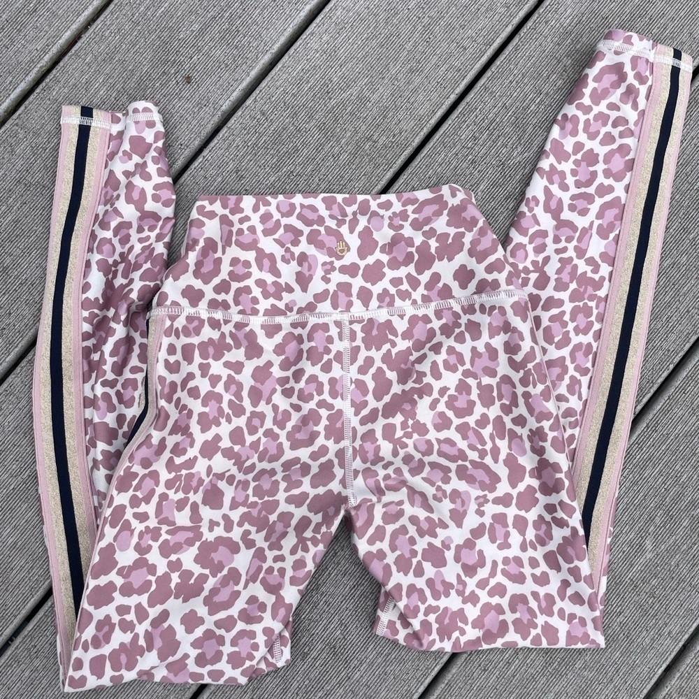 SPIRITUAL Gangster Intent High Waist 7/8 Legging Desert Leopard Print XS - Picture 5 of 5